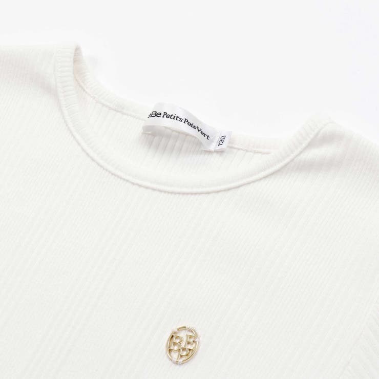 シアーチェックチュール切り替え半袖ワンピース(95~150cm) | BeBe Petits Pois Vert | 詳細画像8 