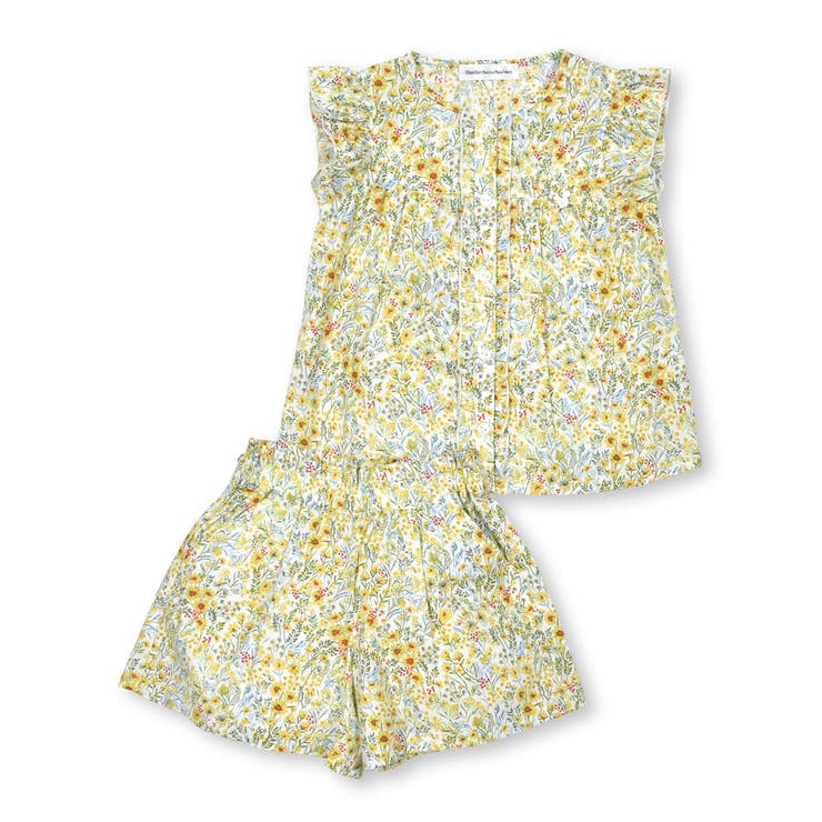 小花柄セットアップ(95~150cm)[品番：BEBK0008694]｜BeBe Petits Pois