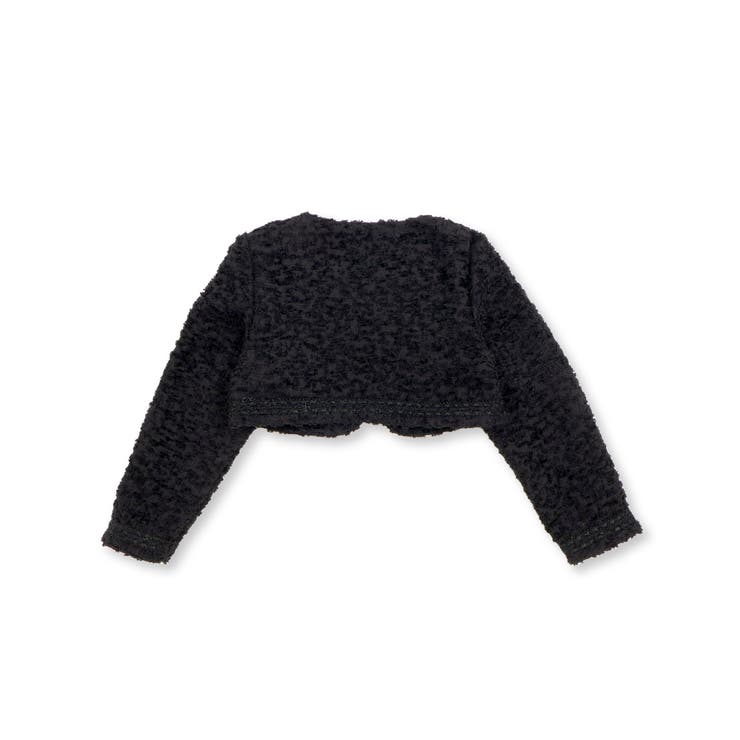 【店舗限定】ファンシーヤーンジャケット＋格子柄ジャンパースカート セット(110… | BeBe Petits Pois Vert | 詳細画像18 