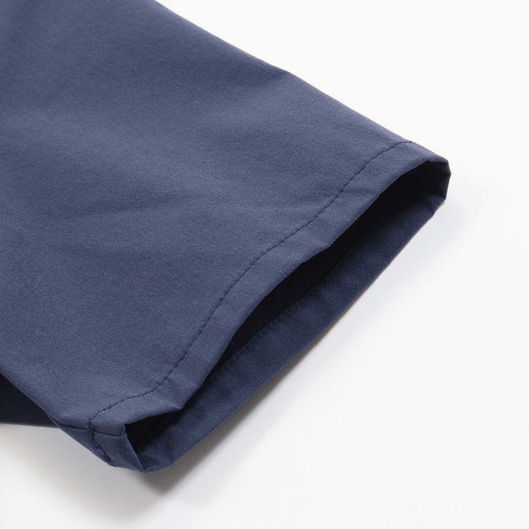 チェック＆無地切り替え半袖シャツ+ハーフパンツセットアップ(95~150cm) | BeBe Petits Pois Vert | 詳細画像12 