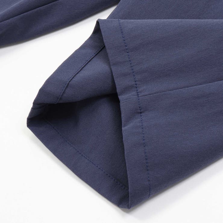 チェック＆無地切り替え半袖シャツ+ハーフパンツセットアップ(95~150cm) | BeBe Petits Pois Vert | 詳細画像18 