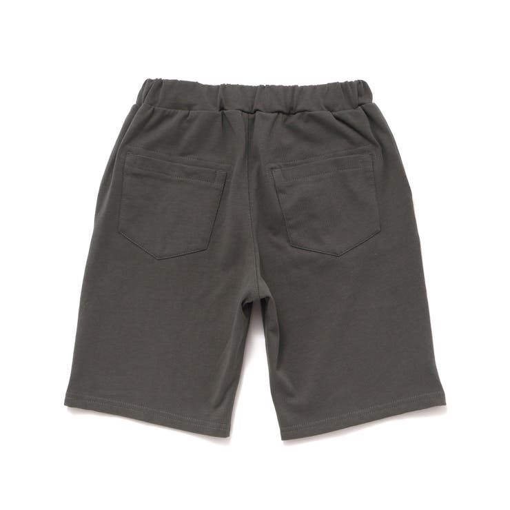 ワッフル×天竺ワッペン半袖Tシャツ＋ショートパンツセットアップ | BeBe Petits Pois Vert | 詳細画像10 