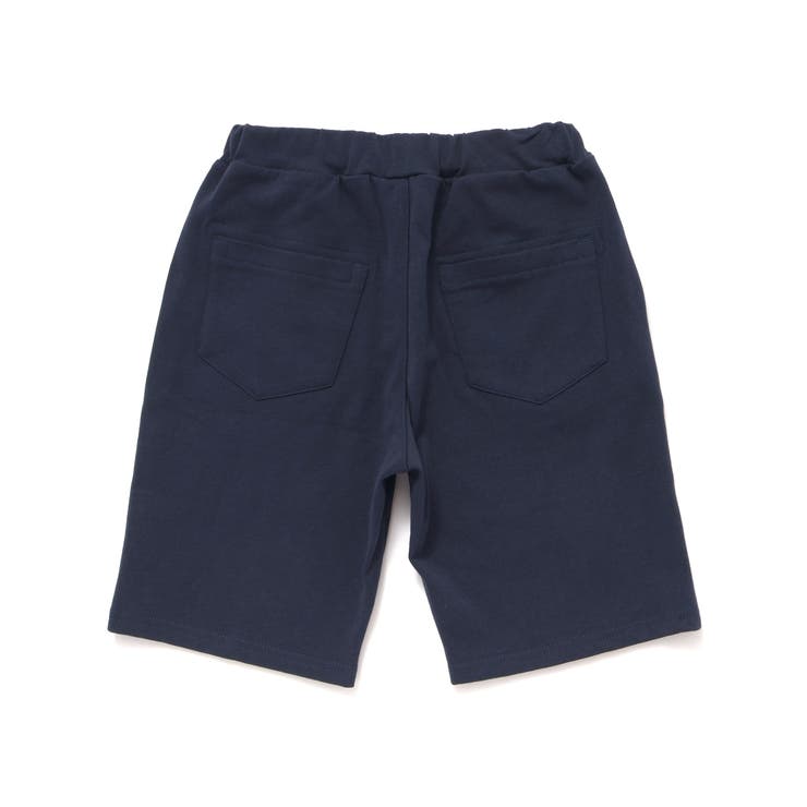 ワッフル×天竺ワッペン半袖Tシャツ＋ショートパンツセットアップ | BeBe Petits Pois Vert | 詳細画像24 
