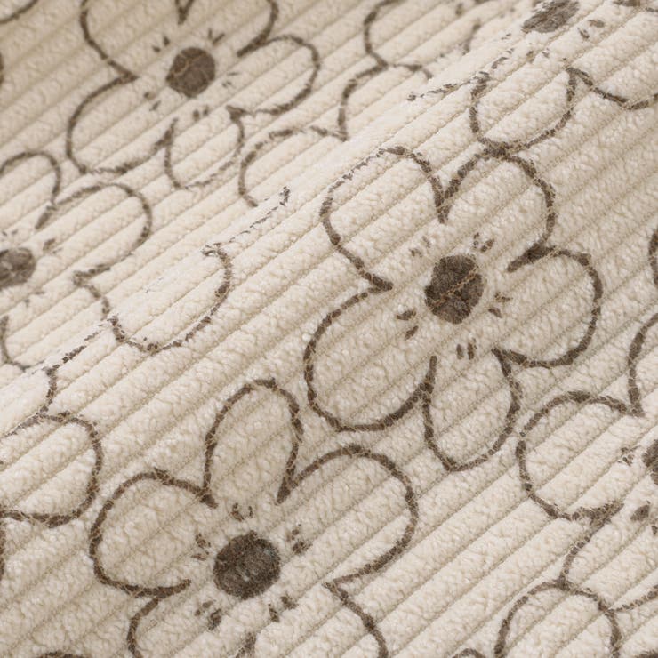 【店舗限定】花柄コールテンジャンパースカート＋長袖リブトップスセット(95~15… | BeBe Petits Pois Vert | 詳細画像15 