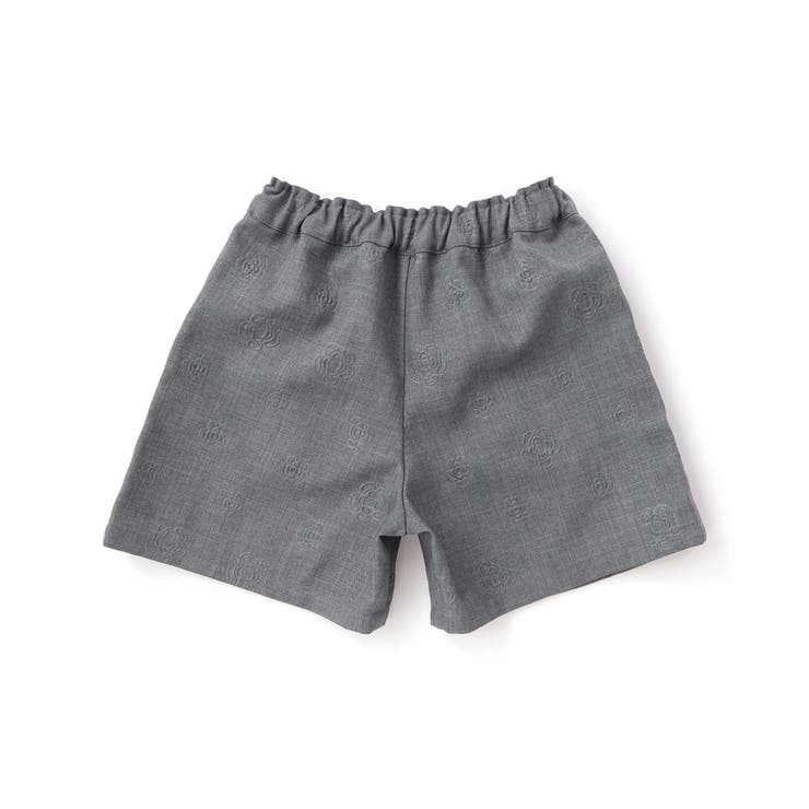 【店舗限定】型押し花柄ベスト＋ショートパンツセットアップ(95~150cm) | BeBe Petits Pois Vert | 詳細画像12 
