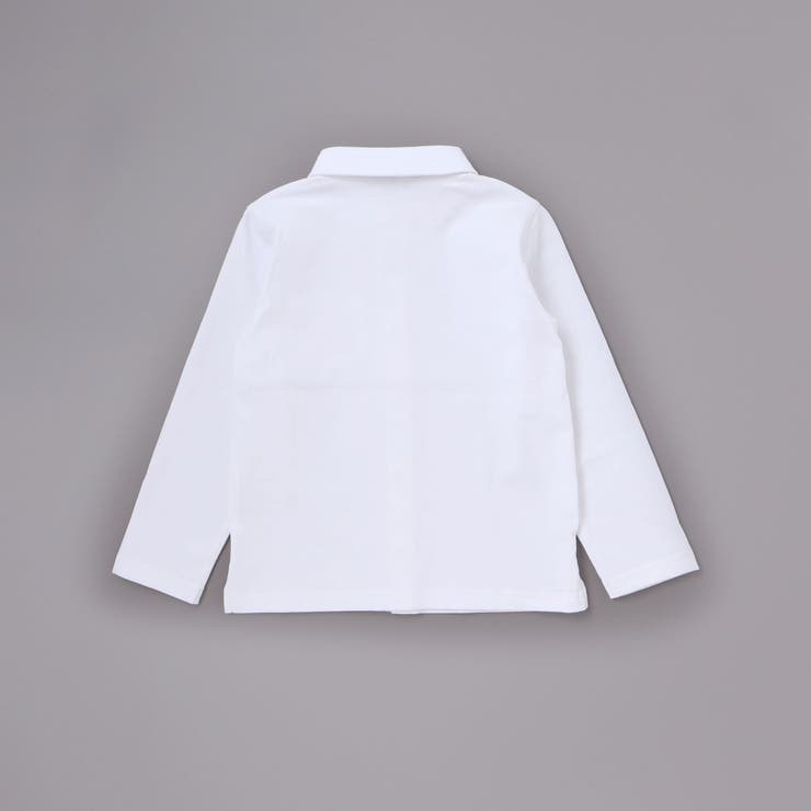 【店舗限定】フォーマルジャケット＋パンツ＋シャツ3点セット(110~130cm) | BeBe Petits Pois Vert | 詳細画像14 