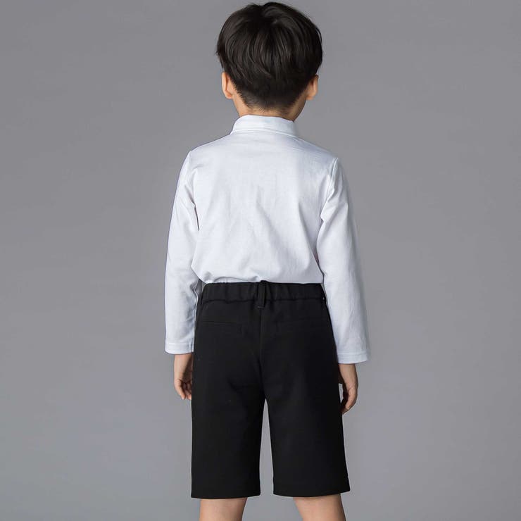 【店舗限定】フォーマルジャケット＋パンツ＋シャツ3点セット(110~130cm) | BeBe Petits Pois Vert | 詳細画像4 