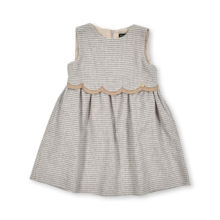 店舗限定】ブロックチェックor千鳥柄ジャンパースカート(95~150cm