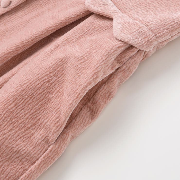 【店舗限定】【お揃い】起毛ジャガードスカラップジャンパースカート(95~150c… | BeBe Petits Pois Vert | 詳細画像14 