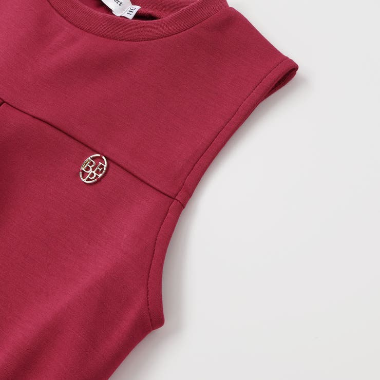 【店舗限定】ポンチバック編み上げジャンパースカート(95~150cm) | BeBe Petits Pois Vert | 詳細画像12 