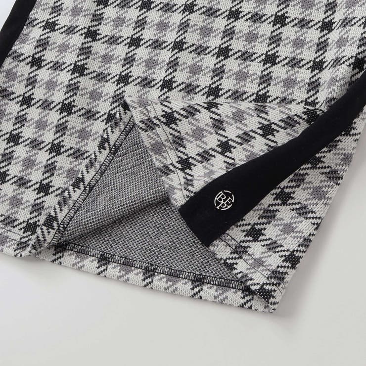 【店舗限定】千鳥格子サイドラインジャンパースカート(95~150cm) | BeBe Petits Pois Vert | 詳細画像14 