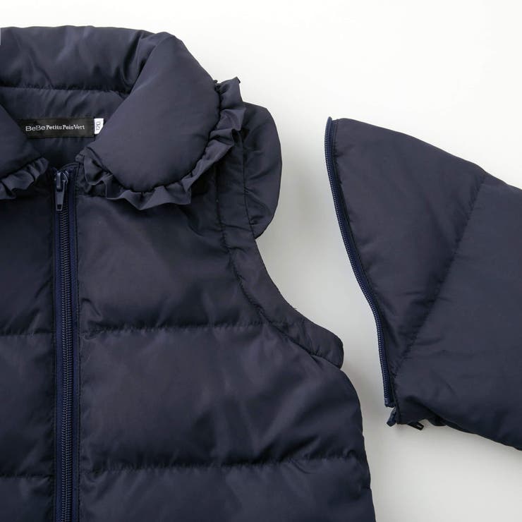 店舗限定】タフタ2WAYダウンコート(95~160cm)[品番