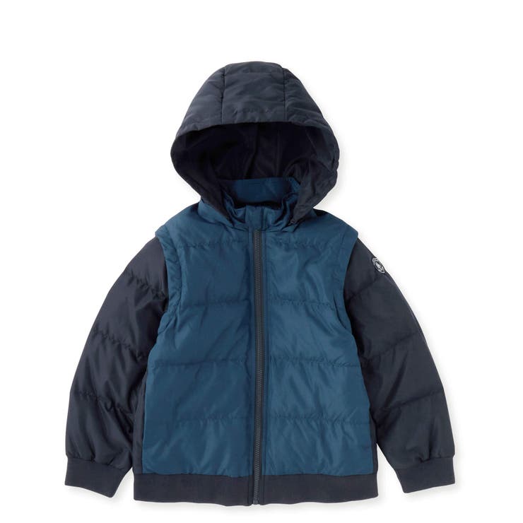 店舗限定】3WAYダウンコート(95~150cm)[品番：BEBK0009619