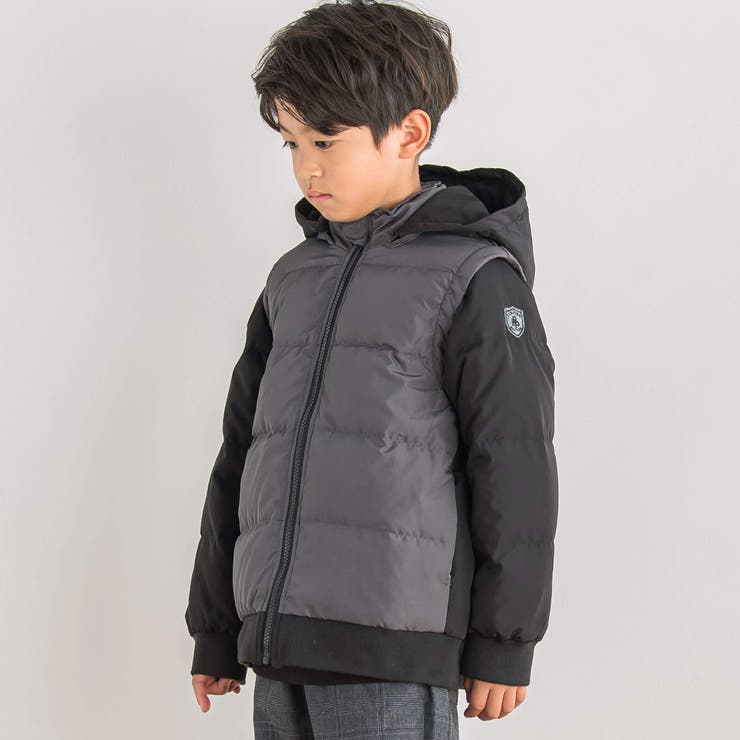 店舗限定】3WAYダウンコート(95~150cm)[品番：BEBK0009619