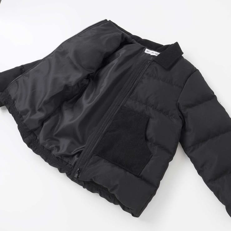 【店舗限定】タフタコールテン切り替えダウンジャケット(95~150cm) | BeBe Petits Pois Vert | 詳細画像15 