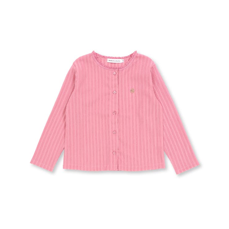 レーシーカットソー長袖カーディガン(95~150cm) | BeBe Petits Pois Vert | 詳細画像10 
