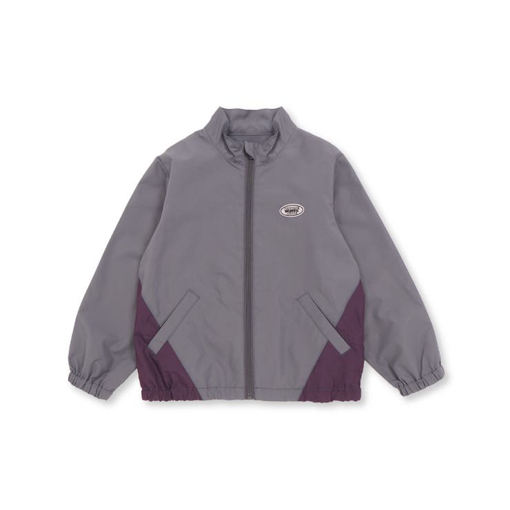 サイド配色タフタスタンドカラーブルゾン(95~150cm) | BeBe Petits Pois Vert | 詳細画像11 