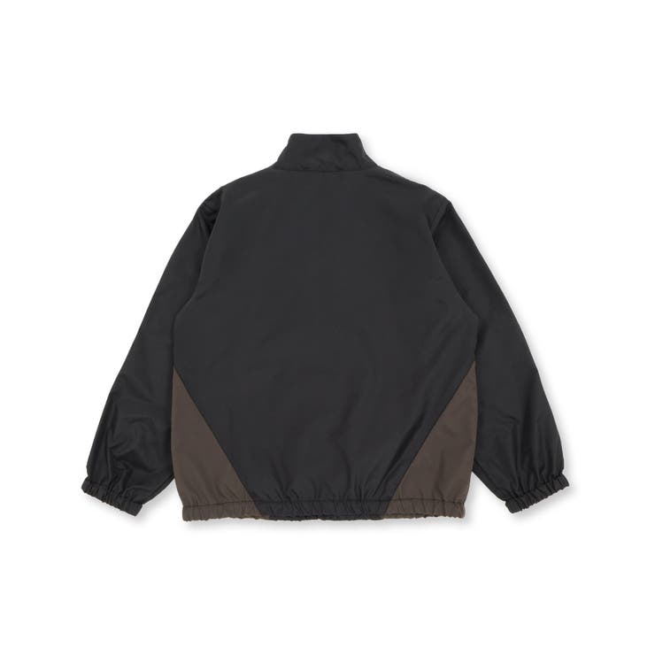 サイド配色タフタスタンドカラーブルゾン(95~150cm) | BeBe Petits Pois Vert | 詳細画像9 