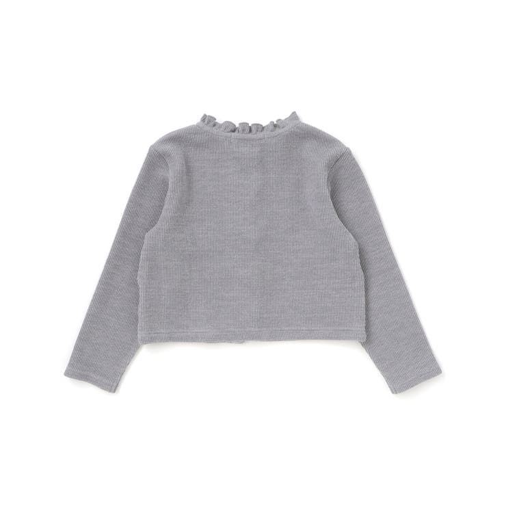 【店舗限定】スカラップニットカーディガン(95~160cm) | BeBe Petits Pois Vert | 詳細画像10 