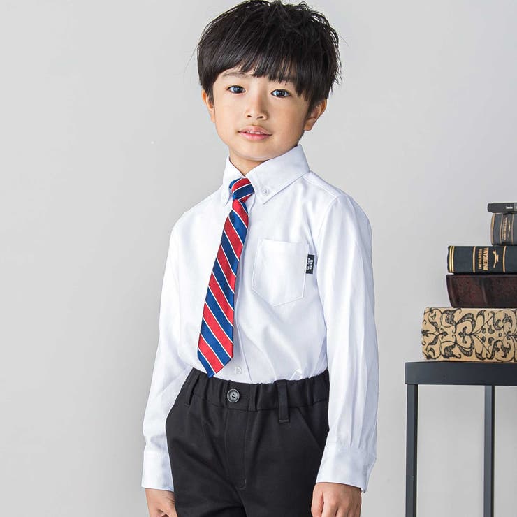 店舗限定】オックスフォードボタンダウンシャツ(110~130cm)[品番