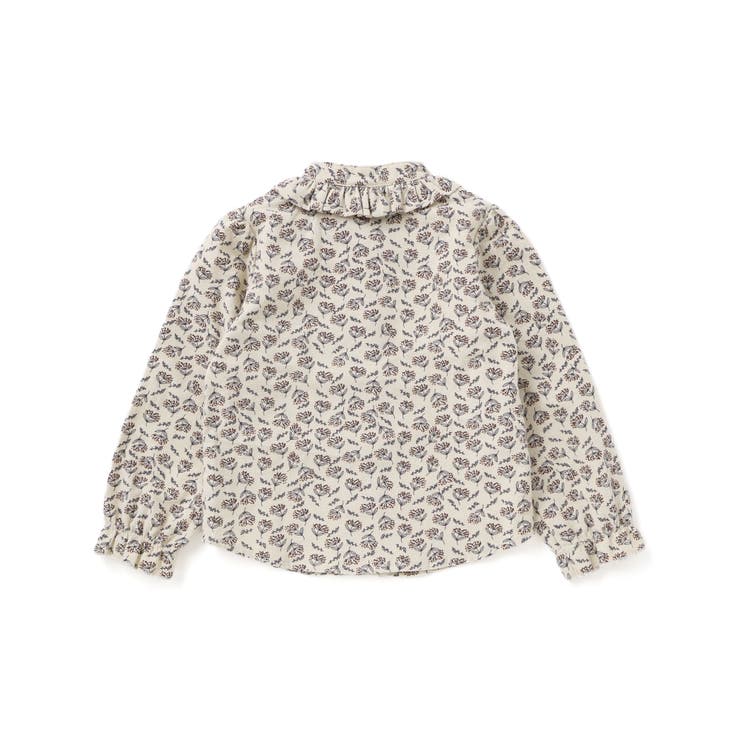 【店舗限定】すずらん花柄ネルブラウス(95~150cm) | BeBe Petits Pois Vert | 詳細画像7 