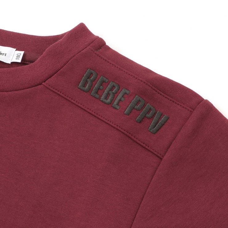 【店舗限定】ショルダーロゴ刺しゅうポンチ長袖トレーナー(95~150cm) | BeBe Petits Pois Vert | 詳細画像12 