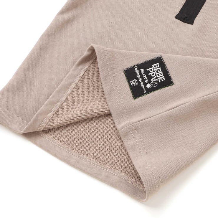 【店舗限定】ハーフジッププルオーバー(95~150cm) | BeBe Petits Pois Vert | 詳細画像15 