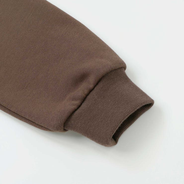 【店舗限定】ツイードパッチワーク刺しゅうペプラムトレーナー(95~160cm) | BeBe Petits Pois Vert | 詳細画像12 