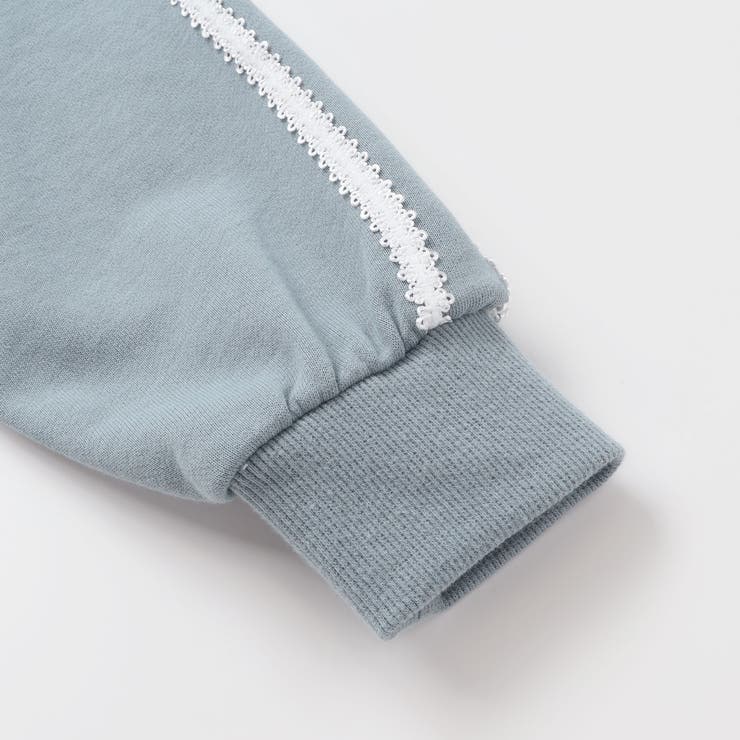 【店舗限定】【お揃い】裏毛袖ラインレーストレーナー(95~150cm) | BeBe Petits Pois Vert | 詳細画像17 