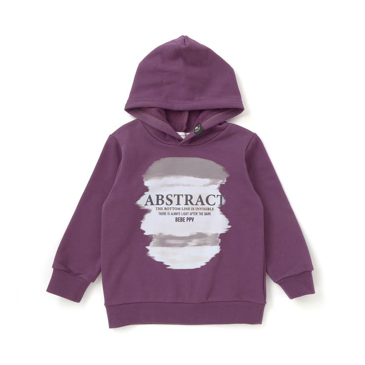 【店舗限定】グラデーションプリント裏毛フード付きトレーナー(95~160cm) | BeBe Petits Pois Vert | 詳細画像10 