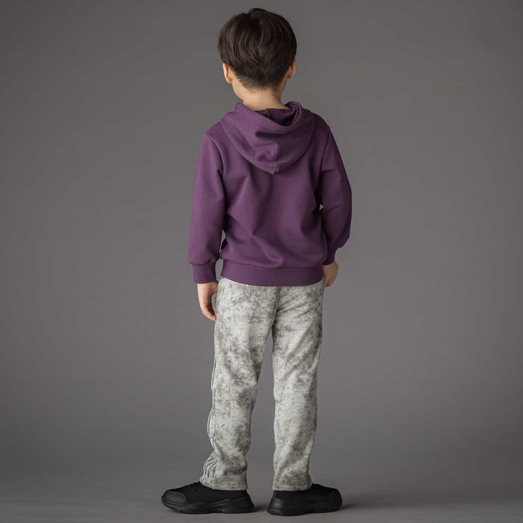 【店舗限定】グラデーションプリント裏毛フード付きトレーナー(95~160cm) | BeBe Petits Pois Vert | 詳細画像4 