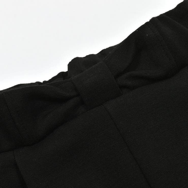 【店舗限定】ダンボールニットウエストリボンパンツ(95~150cm) | BeBe Petits Pois Vert | 詳細画像11 