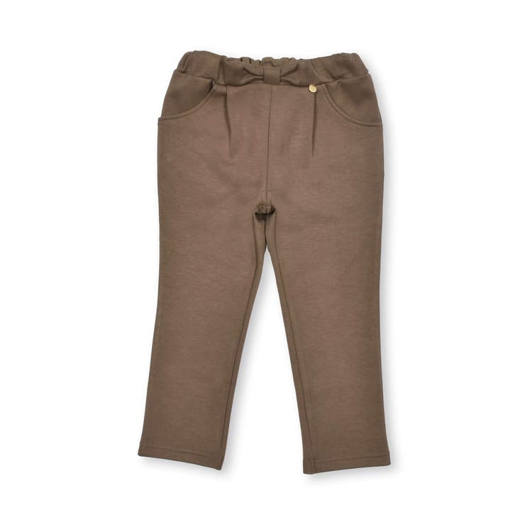 【店舗限定】ダンボールニットウエストリボンパンツ(95~150cm) | BeBe Petits Pois Vert | 詳細画像17 