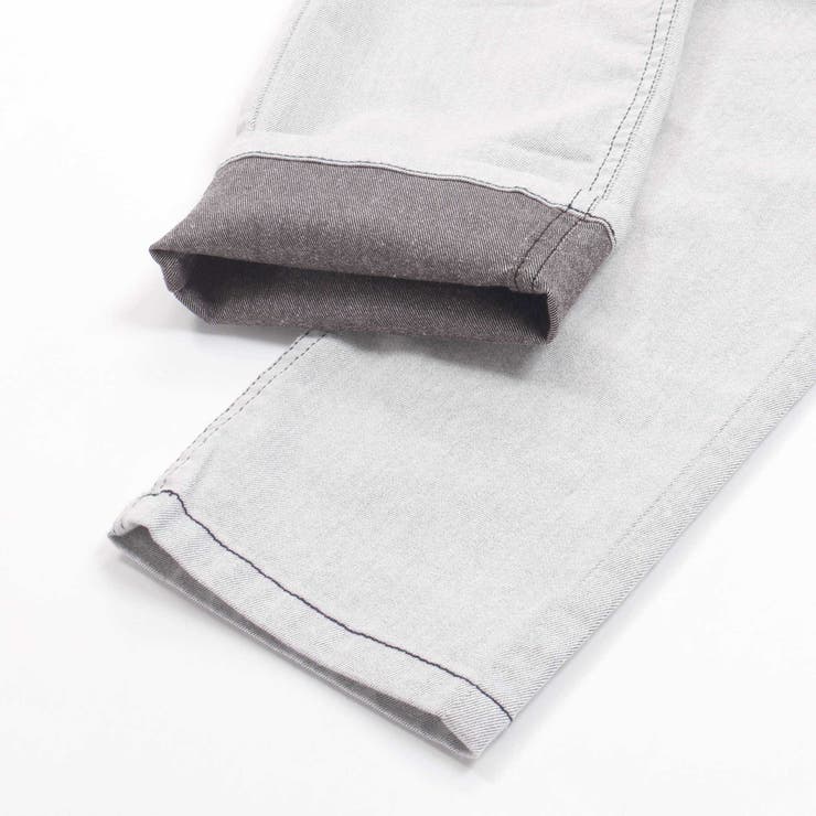 サガラ刺しゅうワッペン付きデニムロングパンツ(95~150cm) | BeBe Petits Pois Vert | 詳細画像20 