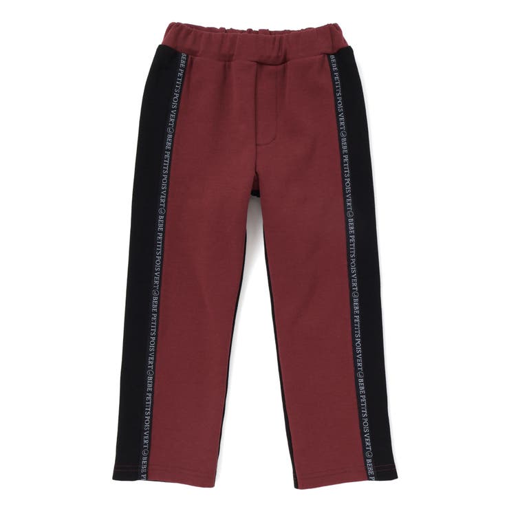 【店舗限定】ポンチロゴライン切り替えパンツ(95~160cm) | BeBe Petits Pois Vert | 詳細画像9 