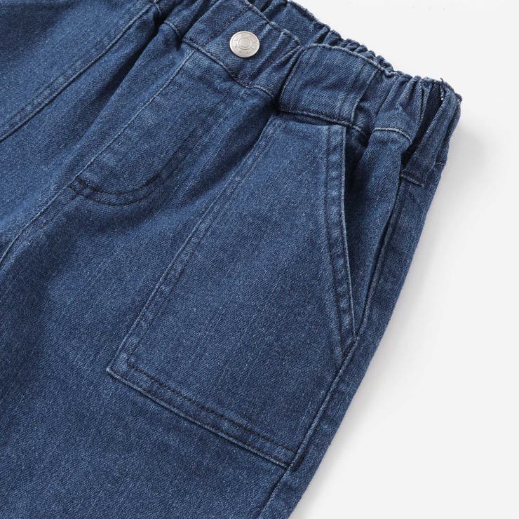 【店舗限定】切り替えストレッチデニムロングパンツ(95~160cm) | BeBe Petits Pois Vert | 詳細画像12 