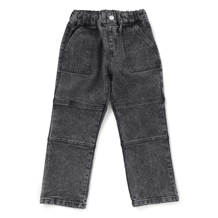 【店舗限定】切り替えストレッチデニムロングパンツ(95~160cm) | BeBe Petits Pois Vert | 詳細画像7 