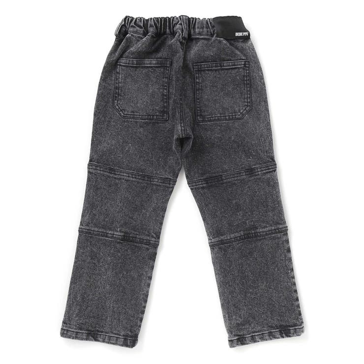 【店舗限定】切り替えストレッチデニムロングパンツ(95~160cm) | BeBe Petits Pois Vert | 詳細画像8 