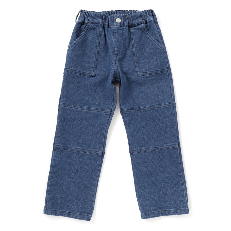 【店舗限定】切り替えストレッチデニムロングパンツ(95~160cm) | BeBe Petits Pois Vert | 詳細画像9 