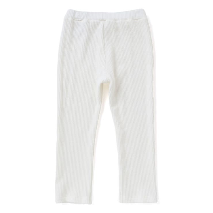 【店舗限定】レースライン起毛リブレギンス(95~150cm) | BeBe Petits Pois Vert | 詳細画像3 