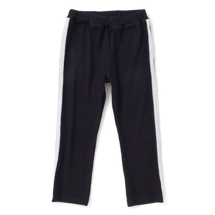 【店舗限定】レースライン起毛リブレギンス(95~150cm) | BeBe Petits Pois Vert | 詳細画像5 
