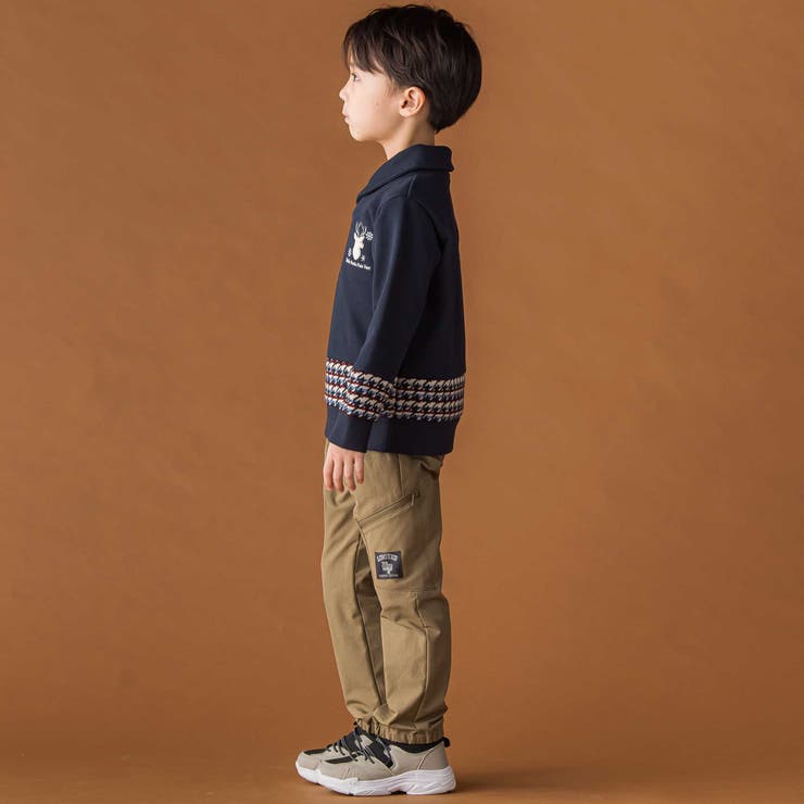 【店舗限定】NPUジョガーパンツ(95~160cm) | BeBe Petits Pois Vert | 詳細画像3 