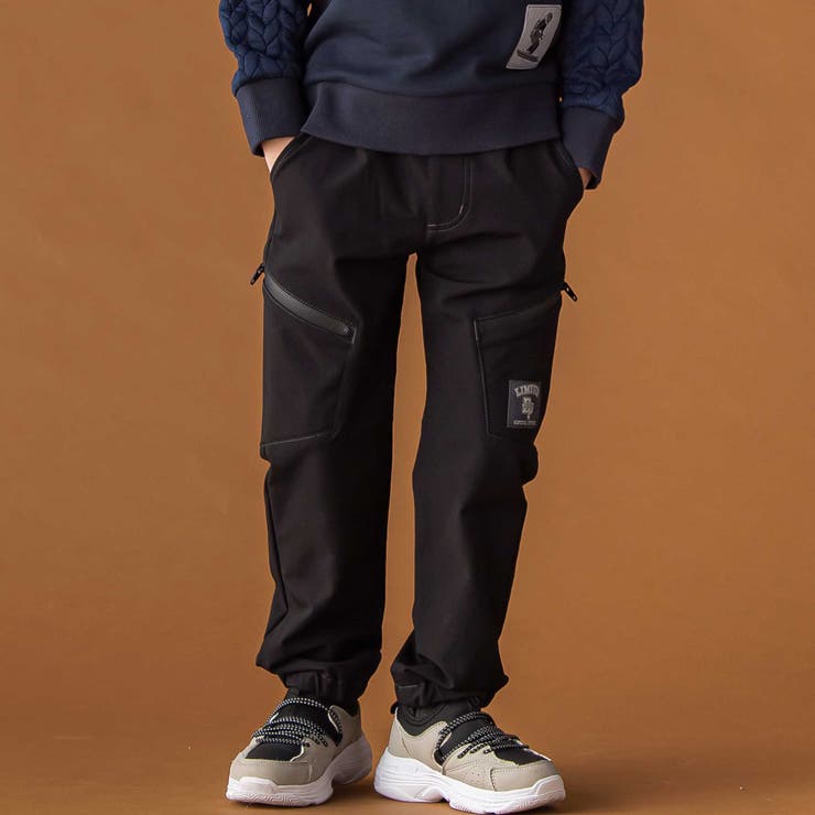 ブラック | 【店舗限定】NPUジョガーパンツ(95~160cm) | BeBe Petits Pois Vert