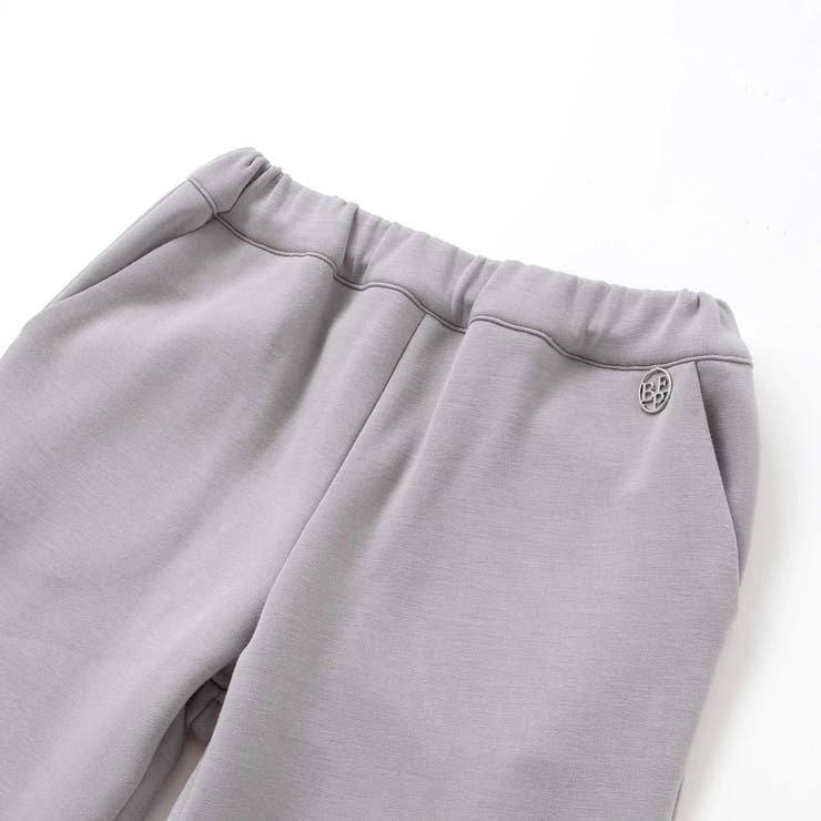 【店舗限定】裏起毛ポンチ裾スカラップロングパンツ(95~150cm) | BeBe Petits Pois Vert | 詳細画像10 