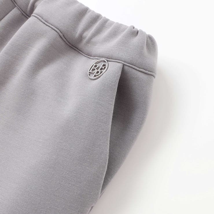 【店舗限定】裏起毛ポンチ裾スカラップロングパンツ(95~150cm) | BeBe Petits Pois Vert | 詳細画像11 