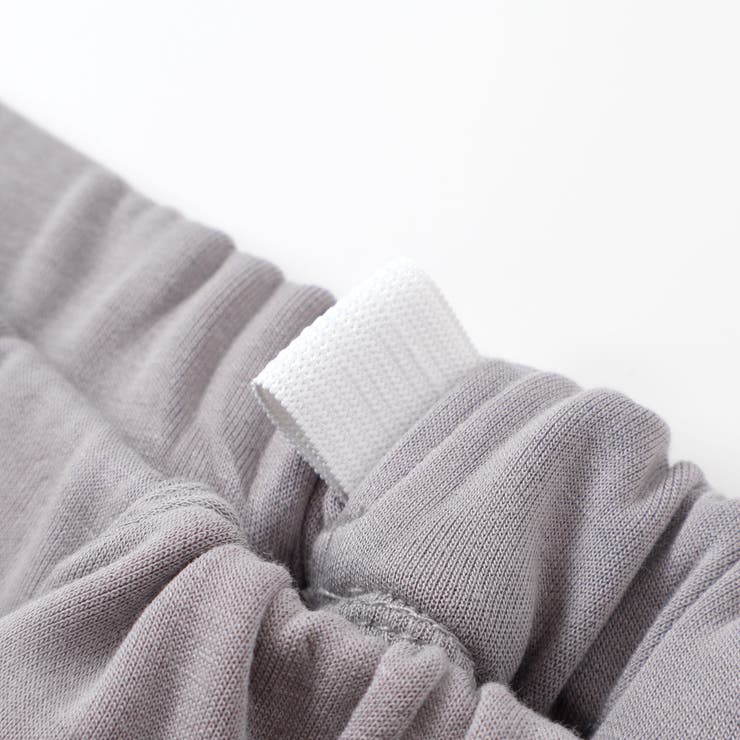 【店舗限定】裏起毛ポンチ裾スカラップロングパンツ(95~150cm) | BeBe Petits Pois Vert | 詳細画像14 