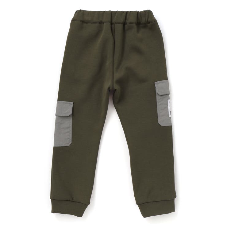 【店舗限定】裏起毛ポンチ＋格子タフタロングパンツ(95~150cm) | BeBe Petits Pois Vert | 詳細画像12 