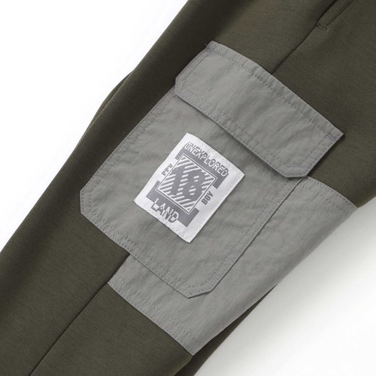 【店舗限定】裏起毛ポンチ＋格子タフタロングパンツ(95~150cm) | BeBe Petits Pois Vert | 詳細画像16 