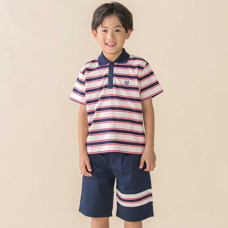 ストレッチチノライン切替ハーフパンツ(95~160cm) | BeBe Petits Pois Vert | 詳細画像8 