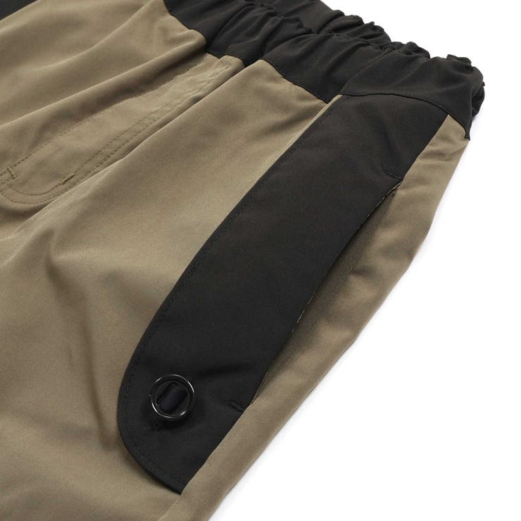 【速乾】配色フラップ水陸両用ハーフパンツ(95~150cm) | BeBe Petits Pois Vert | 詳細画像15 